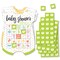 Big Dot of Happiness Baby Neutral - Picture Bingo Cards and Markers - Baby Shower Shaped Bingo Game - Set of 18